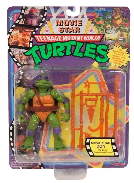 Фігурка TMNT Черепашки-ніндзя Movie Star 1992 - Донателло (81332) - Pampik - 2