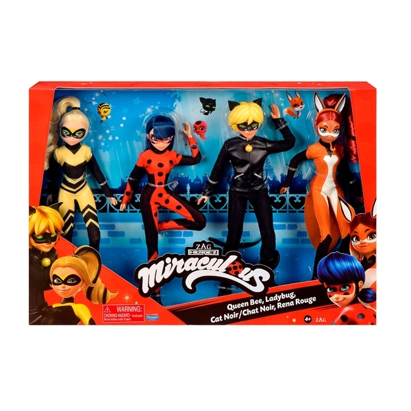 Ігровий набір Miraculous Леді Баг і Супер-Кіт - Леді Баг, Супер-Кіт, Рена Руж, Квін Бі (50369) - Pampik - 6