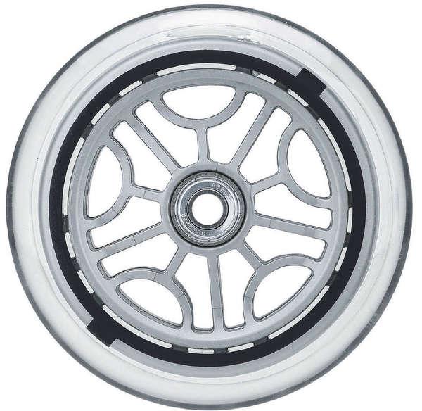 Набір коліс Globber Primo / Evo / Elite / Flow, 121 мм, сірий, 2 шт. (526-008) - Pampik - 2