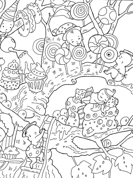 Розмальовки-антистрес. Дивовижний садок - Pampik - 6