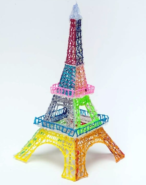 Набір стержнів для 3D-ручки 3Doodler Start Мікс, 24 шт., білий, м'ятний, жовтий, помаранчевий (3DS-ECO-MIX1-24) - Pampik - 4