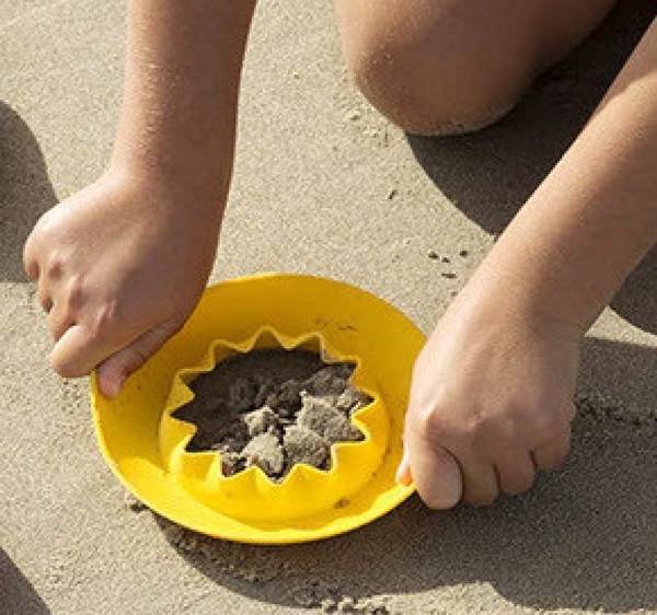 Волшебная формочка Quut для ванны и пляжа Солнце, желтый, 1 шт. (171201) - Pampik - 2