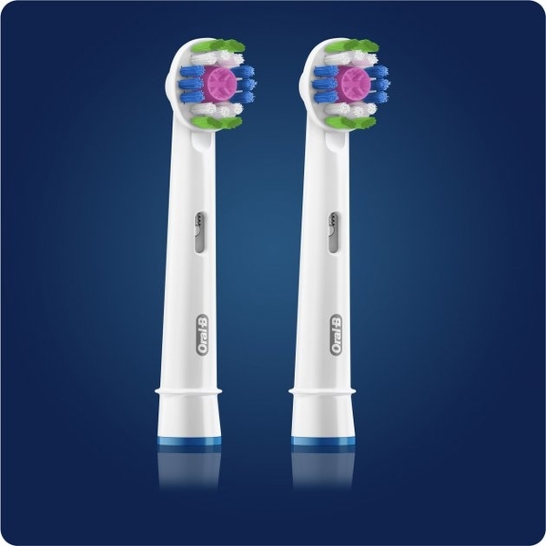 Змінні насадки для зубної щітки Oral -B 3D White, 2 шт. - Pampik - 3