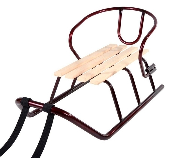 Санки Vitan Балу, бордовый (7200) - Pampik