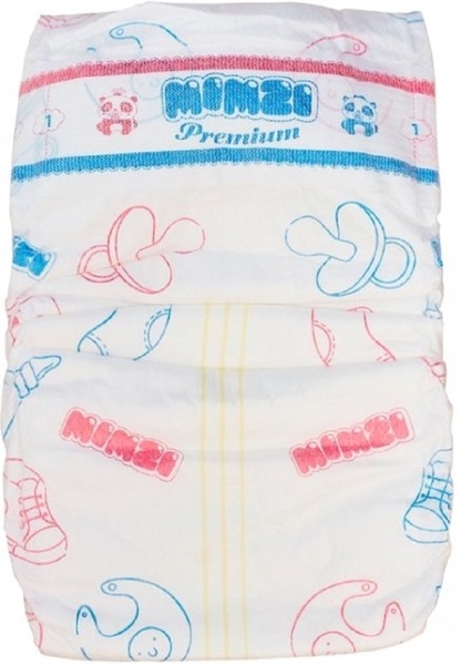Підгузки на липучках Mimzi Premium NB (2,5-5,5 кг), 90 шт. - Pampik - 4