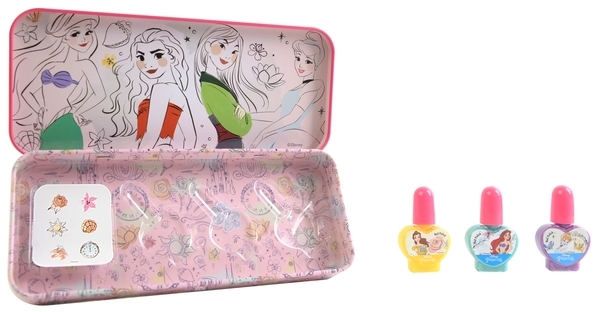 Набір лаків Markwins Disney princess Enchanting Destination в футлярі (1580345E) - Pampik - 2