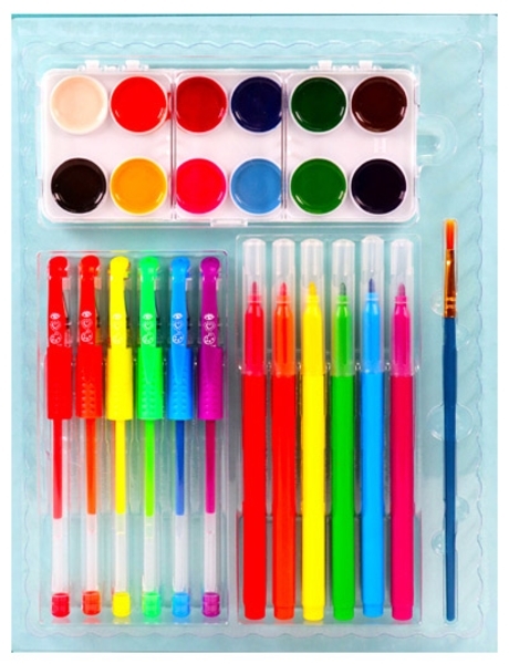 Набор для творчества I Heart Art Акварель-коллаж (8004) - Pampik - 3