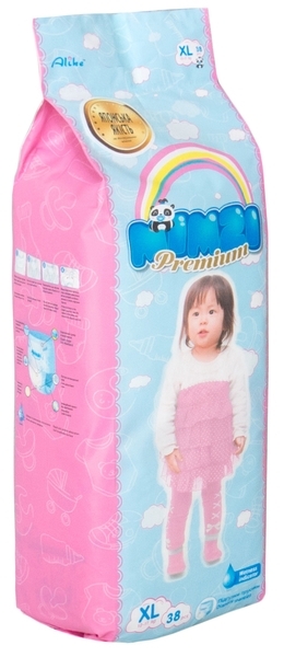 Подгузники-трусики Mimzi Premium XL (12-17 кг), 38 шт. - Pampik - 2