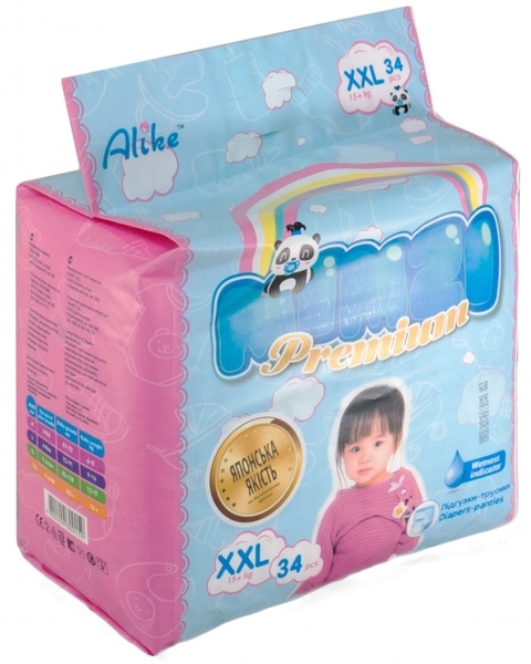 Підгузки-трусики Mimzi Premium XXL (15+ кг), 34 шт. - Pampik - 3