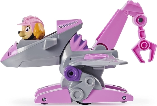 Рятувальний автомобіль де-люкс Spin Master Щенячий патруль Дино-місія з водієм Скай (SM16776/5492) - Pampik - 3