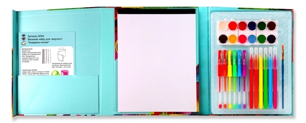 Набор для творчества I Heart Art Акварель-коллаж (8004) - Pampik - 2