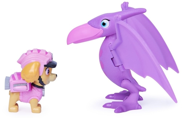 Колективний фігура Spin Master Щенячий патруль Дино-місія Скай з динозавром (SM17706/1653) - Pampik - 3