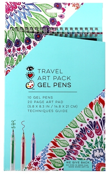 Дорожній набір I Heart Art Гелеві фантазії (8001) - Pampik