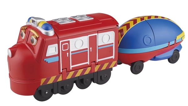 Паровозик Chuggington Грай та трансформуй Вілсон з причепом (EU890201) - Pampik