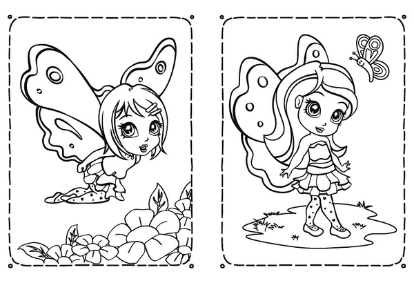 Раскраска Феечки - Pampik - 5