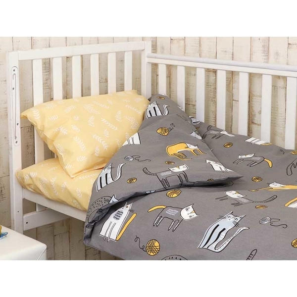 Комплект постільної білизни Руно Киця, бязь (932.115_Киця) - Pampik - 3