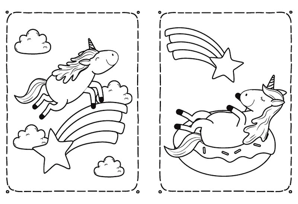 Розмальовка Єдиноріжки - Pampik - 6