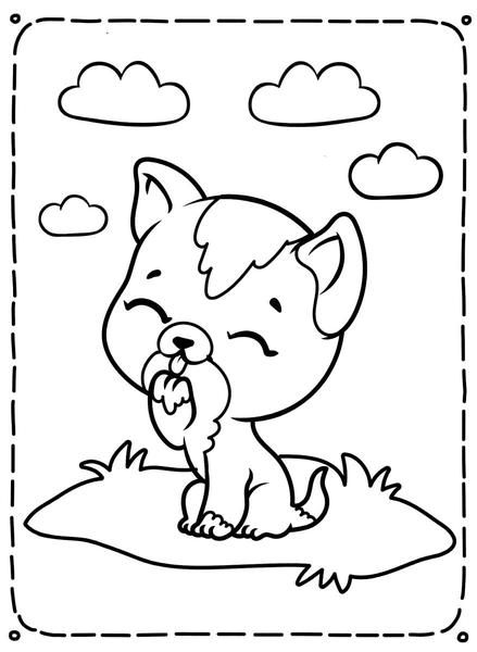 Розмальовка Кумедні малюки - Pampik - 3