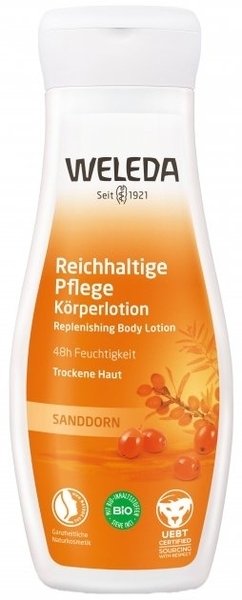 Лосьон для тела Weleda Облепиха питательный, 200 мл - Pampik