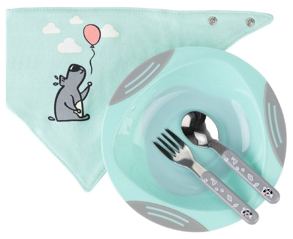 Слюнявчик BabyOno Собачка (879/02) - Pampik - 3