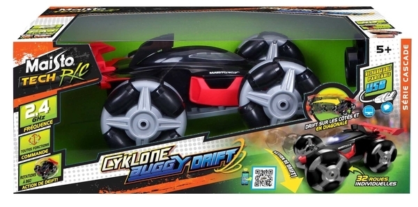 Машинка на радіокеруванні Maisto Cyklone Buggy, чорний (82241 black) - Pampik - 3