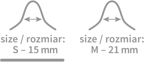 Силиконовые накладки на соски BabyOno Natural Nursing, размер М (823/M) - Pampik - 6