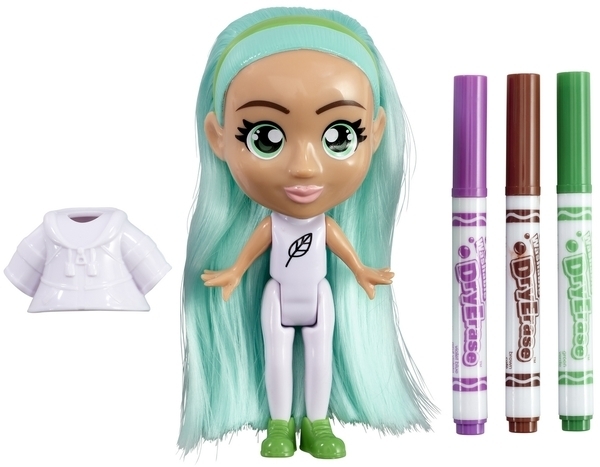 Набір для творчості Crayola Colour n Style Стильні дівчата Джейд (918937.005) - Pampik - 4