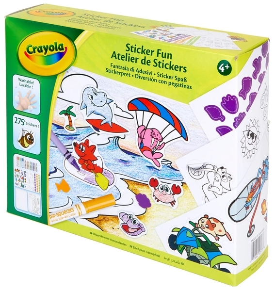 Набір для творчості Crayola з наклейками (256278.006) - Pampik - 2