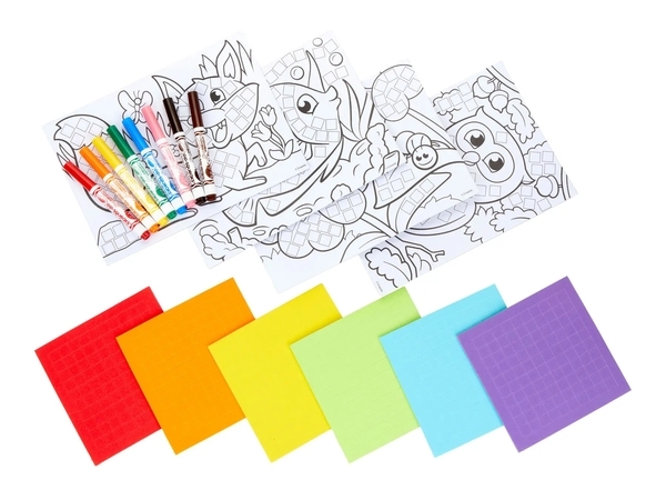 Набір для творчості Crayola Весела мозаїка (256274.006) - Pampik - 4