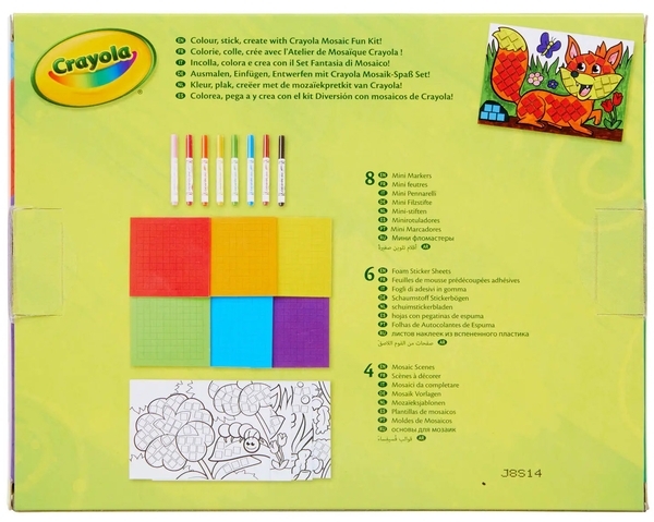 Набір для творчості Crayola Весела мозаїка (256274.006) - Pampik - 6