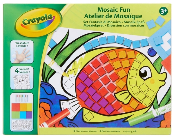 Набір для творчості Crayola Весела мозаїка (256274.006) - Pampik