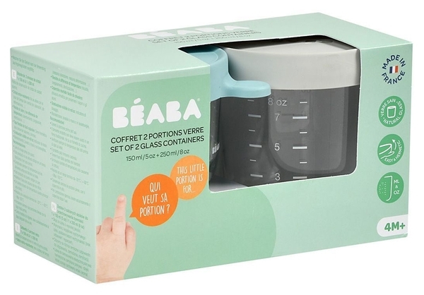 Набор стеклянных контейнеров Beaba Babycook, 2 шт. (912802) - Pampik - 3