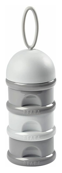 Контейнер-дозатор Beaba для сыпучих смесей, серый (911673) - Pampik