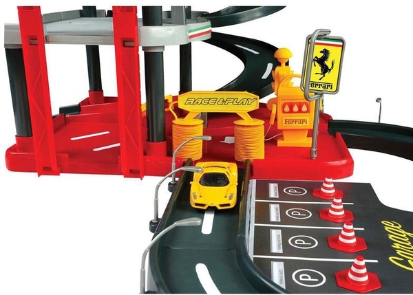Игровой набор Bburago Гараж Ferrari, 3 уровня (18-31204) - Pampik - 4