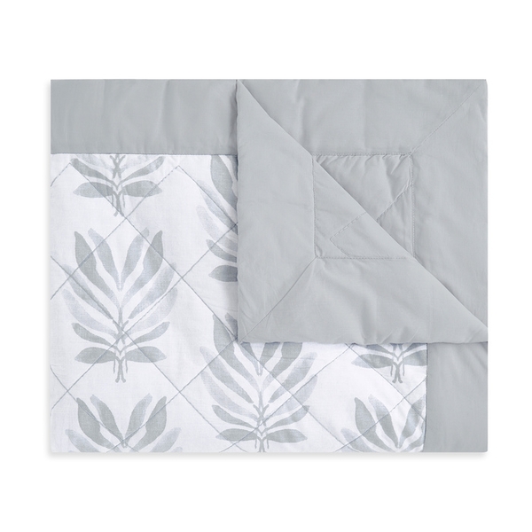 Одеяло Aden + Anais Сollection-zenith, муслин, 180х153 см, серый с белым (AWLL10001) - Pampik - 2