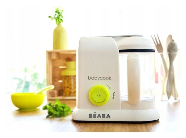 Силиконовая миска Beaba Babycook, салатовый (913432) - Pampik - 7