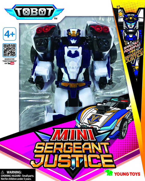 Робот-трансформер Tobot Детективи Галактики міні Сержант Джастіс (301099) - Pampik - 3