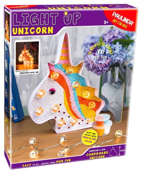 Набір для творчості Paulinda Сяючий Єдиноріг (072781-2) - Pampik