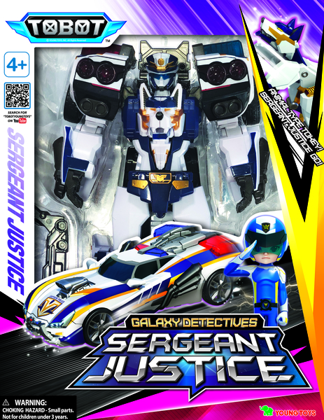 Робот-трансформер Tobot Детективи Галактики Сержант Джастіс (301088) - Pampik - 4