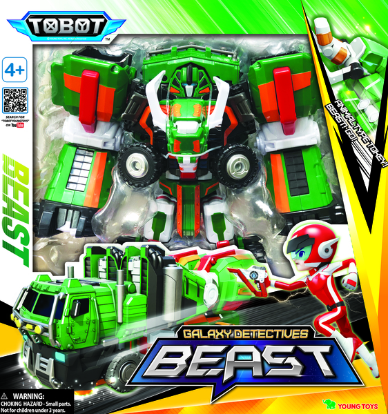 Робот-трансформер Tobot Детективи Галактики Біст (301095) - Pampik - 3
