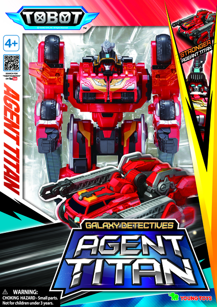 Робот-трансформер Tobot Детективи Галактики Агент Титан (301108) - Pampik - 7
