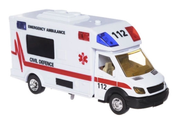 Іграшка Big Motors Швидка допомога (JL81022) - Pampik - 2