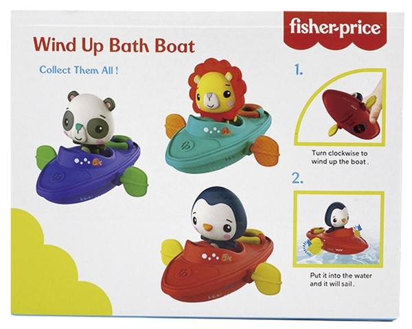 Заводний човен Fisher-Price Левеня (GMBT003A) - Pampik - 2