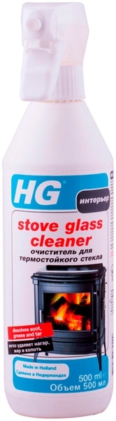 Очисник термостійкого скла HG, 500 мл - Pampik