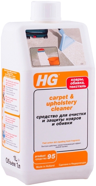 Средство для очистки и защиты ковров и обивки HG, 1000 мл - Pampik