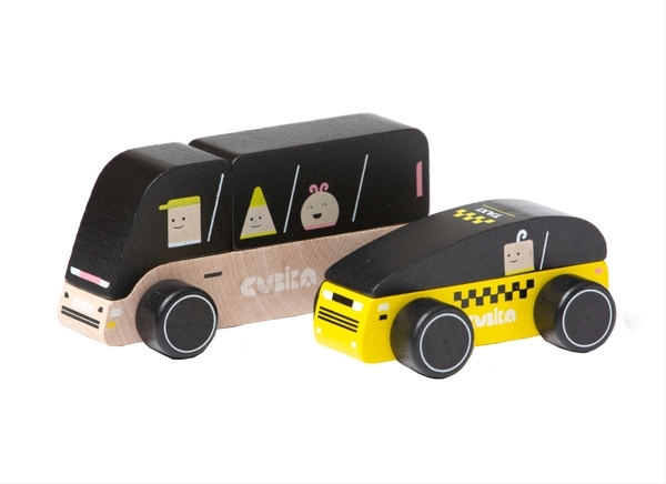Дитячий набір Cubika "Транспорт" (4823056515498) - Pampik