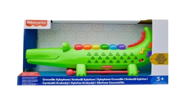 Ксилофон Fisher-Price Яскравий крокодил (22282) - Pampik - 2