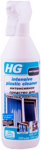 Інтенсивний засіб для очищення пластику HG, 500 мл - Pampik