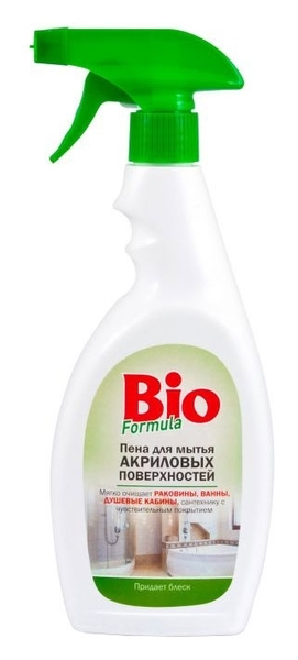 Піна для миття акрилових поверхонь Bio Formula, 500 мл - Pampik
