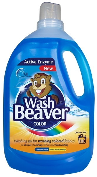 Гель для прання Wash Beaver Color, 3300 мл - Pampik